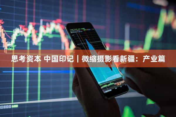 思考资本 中国印记｜微缩摄影看新疆：产业篇